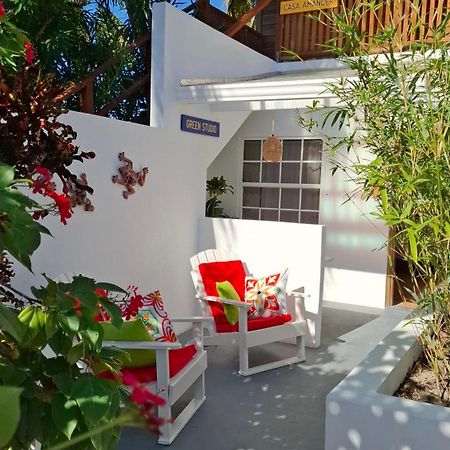 Amanda'S Place Green Studio - Pool And Tropical Garden Caye Caulker Exterior foto